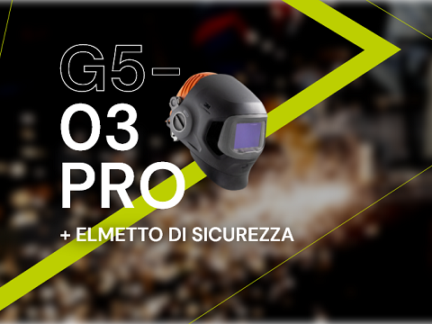 G5-03 Pro + Elmetto