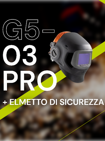 G5-03 Pro + Elmetto